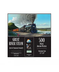 SunsOut Great River Stream 500 piece Jigsaw Puzzle for Adults