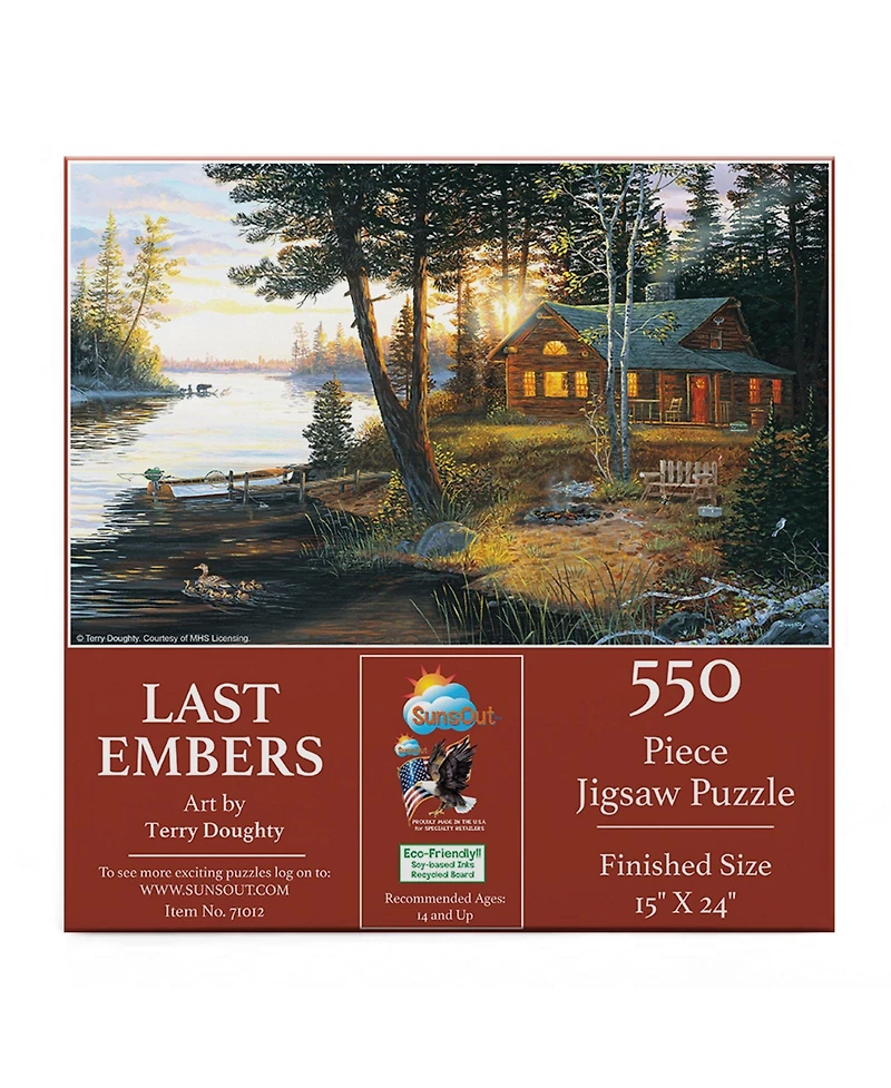 SunsOut Last Embers 550 piece Jigsaw Puzzle for Adults