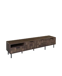 Streamdale Furniture 78" Mid Century Modern Tv Stand for 65+ Inch TVs