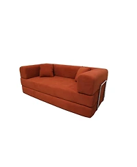 Streamdale Furniture Multifunctional Velvet Sofa Bed