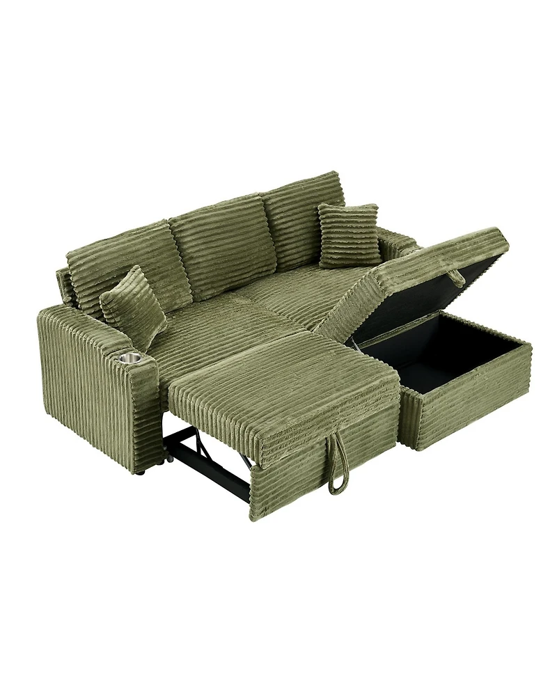 Streamdale Furniture 30-inch Green Foot Rest- Comfort, Support, and Temporary Throne