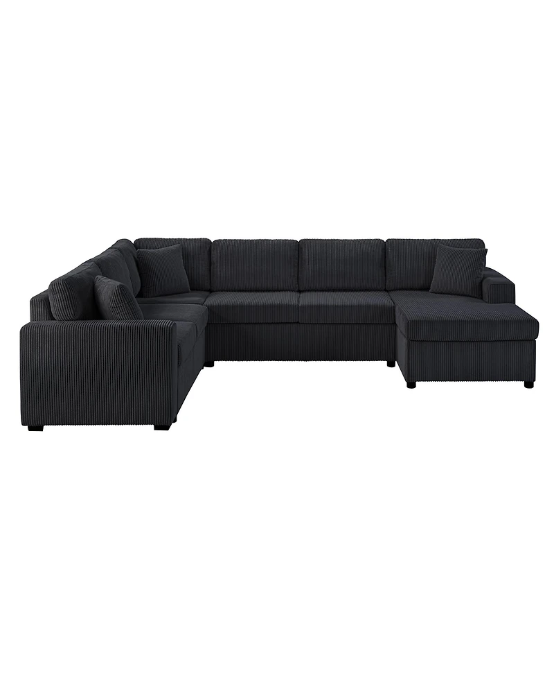 Streamdale Furniture Streamdale Oversized 115.3" U-Shaped Sectional Sofa with Chaise Lounge