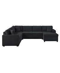 Streamdale Furniture Streamdale Oversized 115.3" U-Shaped Sectional Sofa with Chaise Lounge