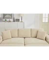 Streamdale Furniture Modular Sectional Sofa Bed Set w/ Storage