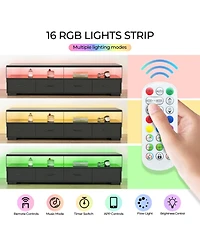 Streamdale Furniture 4-Drawer Tv Stand for TVs up to 80"