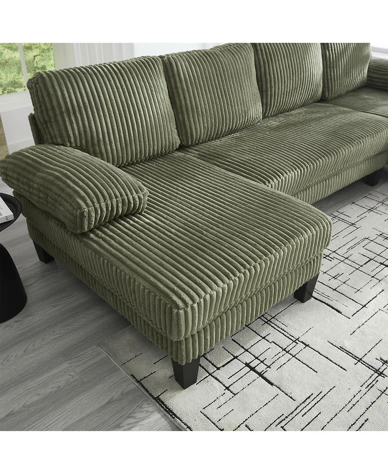 Streamdale U-Shaped Sofa with Double Chaise & Oversized Seat