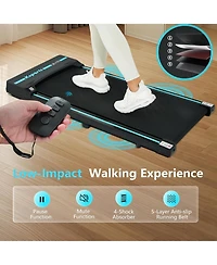 Ksports Under Desk Walking Pad Classic Treadmill with Wheels and Remote, 2.5 Hp