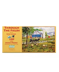 SunsOut Through the Fields 300 piece Jigsaw Puzzle for Adults