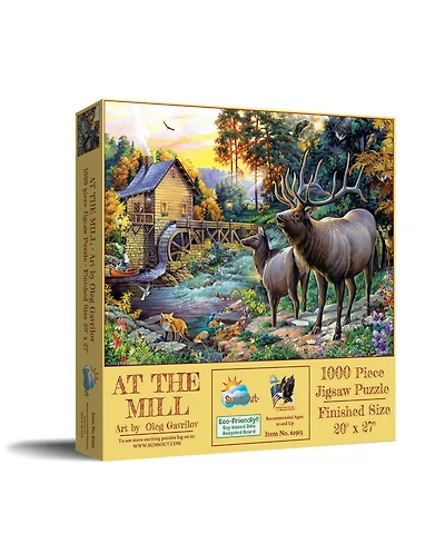 SunsOut At the Mill 1000 piece Jigsaw Puzzle for Adults