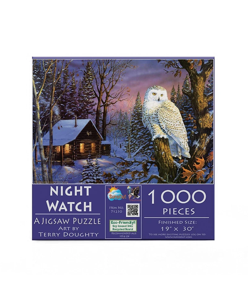 SunsOut Night Watch 1000 piece Jigsaw Puzzle for Adults