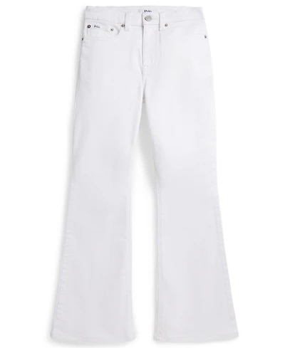 Polo Ralph Lauren Girls' 7-16 Flared Stretch Denim Jeans