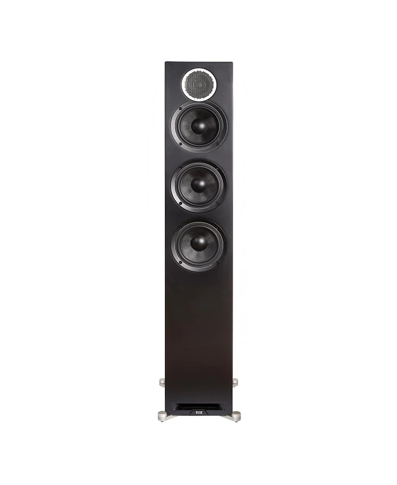 Elac DFR52 Debut Reference 5.25 Inch Floorstanding Speaker - Pair (Walnut/Black)