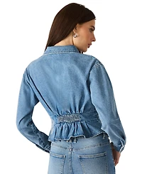 Steve Madden Women's Aria Corset Waist Top