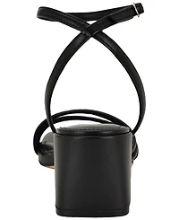Calvin Klein Women's Pazey Strappy Block Heel Dress Sandals