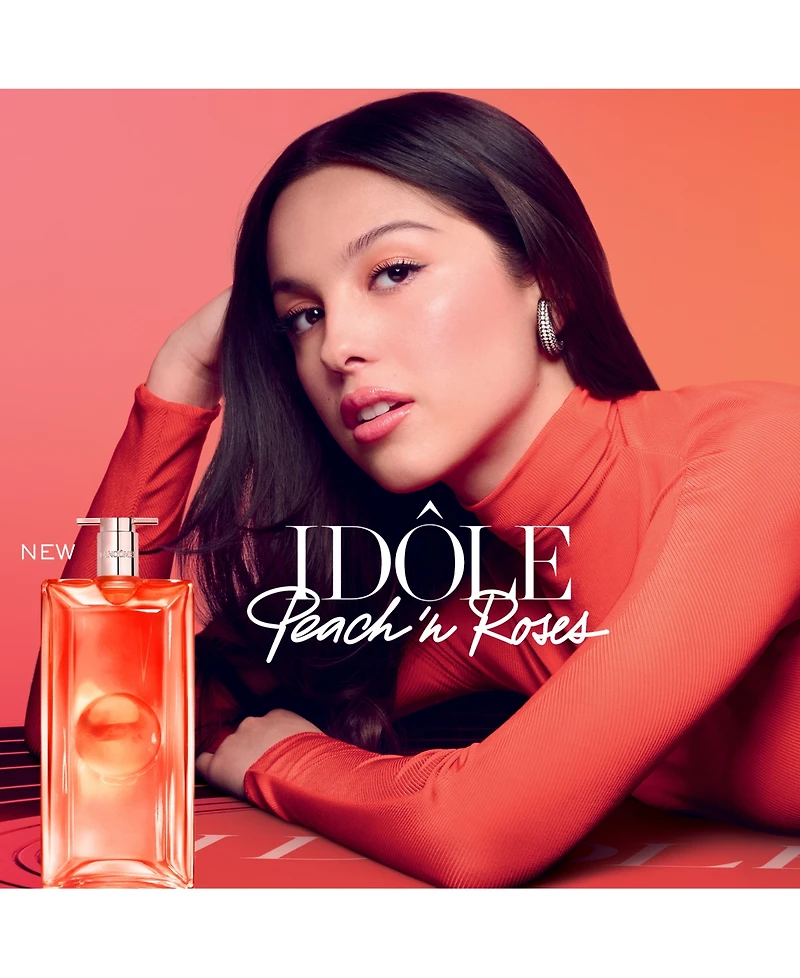 Lancome Idole Peach Roses Eau De Parfum, 3.4 oz.