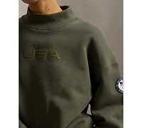 Polo Ralph Lauren Women's Mock Neck Pull-On Sweatshirt