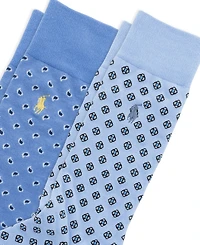 Polo Ralph Lauren Men's Foulard Slack Socks, 2-Pack