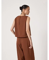 Hush Women's Vera Satin Shell Top