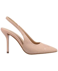Journee Collection Women's Elenney Pointed Toe Slingback Pumps