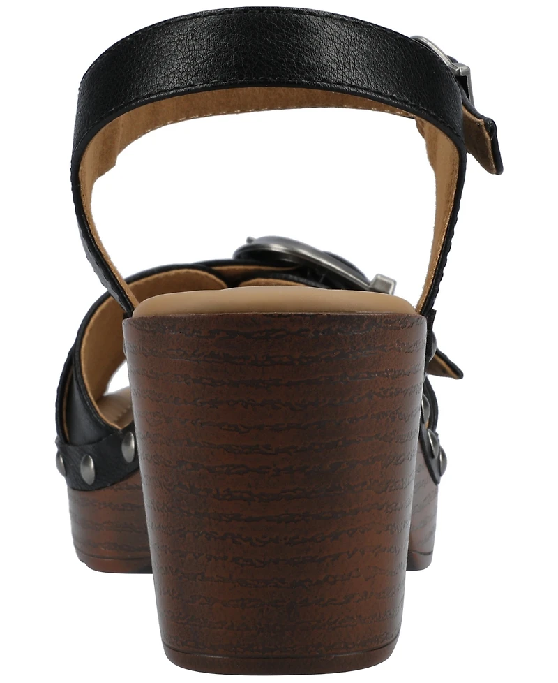 Journee Collection Women's Sisilia Casual Platform Sandals