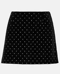 Steve Madden Women's Cindi A-Line Mini Skirt