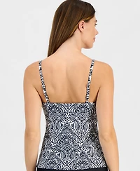 Island Escape Women's Beach Underwire Tankini Top, Macy's Exclusive