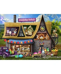SunsOut Peter's Egg Factory 300 piece Jigsaw Puzzle for Adults Easter