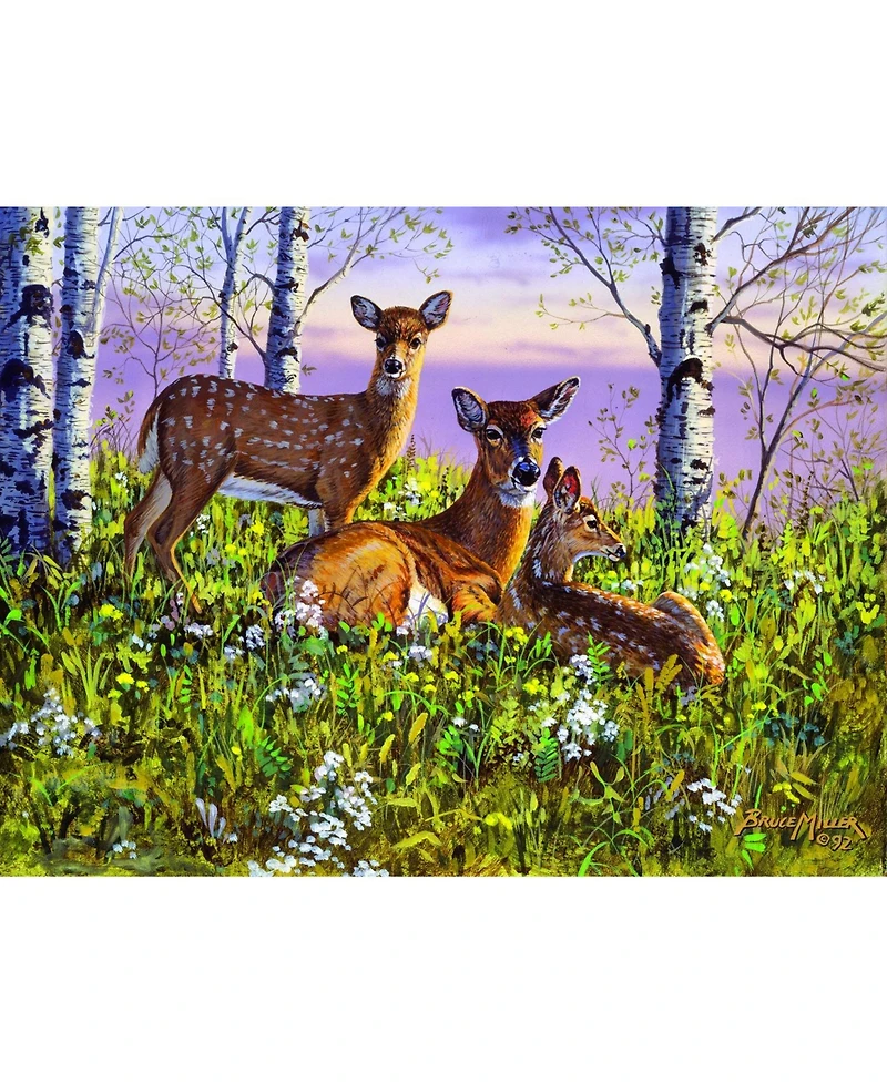 SunsOut Spring twins 500 piece Jigsaw Puzzle for Adults