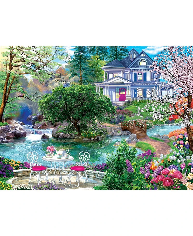 SunsOut Waterside Tea 1000 piece Jigsaw Puzzle