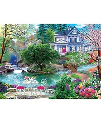 SunsOut Waterside Tea 1000 piece Jigsaw Puzzle