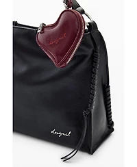 Desigual Women's Medium bag with heart charm