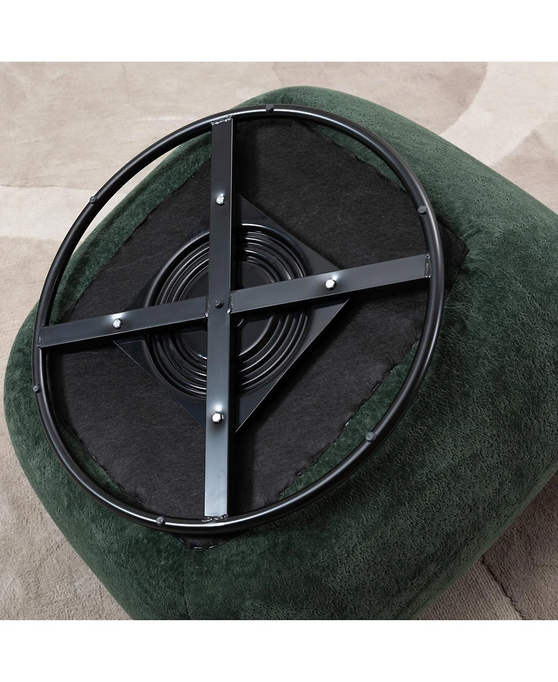 Streamdale Furniture Luxury Velvet Swivel Accent Chair (2PCS)