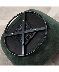 Streamdale Furniture Luxury Velvet Swivel Accent Chair (2PCS)