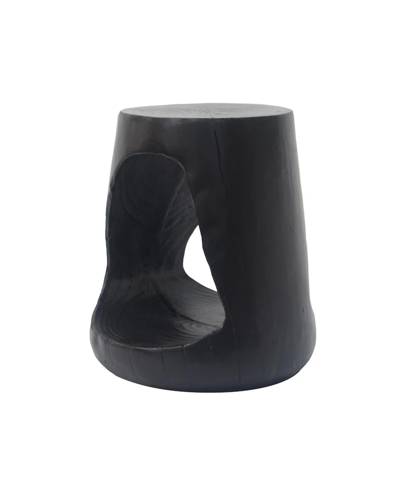 Streamdale Furniture Hollow Side Table, Wood-like texture