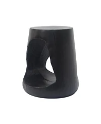 Streamdale Furniture Hollow Side Table, Wood-like texture