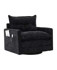 Streamdale Furniture Swivel Barrel Accent Chair