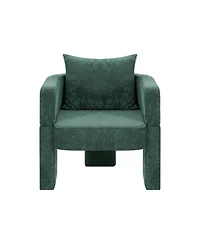 Streamdale Furniture Chenille Accent Chair - Dark Green
