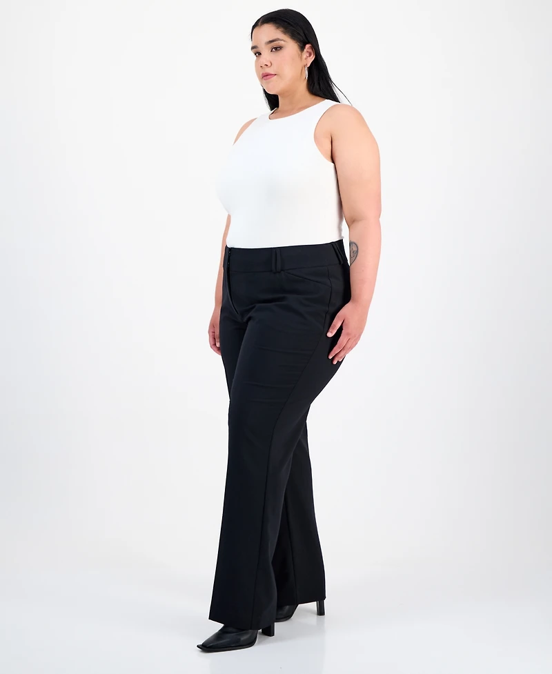 I.n.c. International Concepts Plus and Petite Curvy Bootcut Pants, Created for Macy's