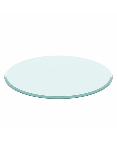 Streamdale Furniture 32" Round Tempered Glass Table Top - 1/2" Thick