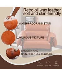 Streamdale Furniture Vintage Leather Lounge Chair