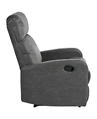 Streamdale Furniture Modern Manual Recliner Chair - Slate Grey