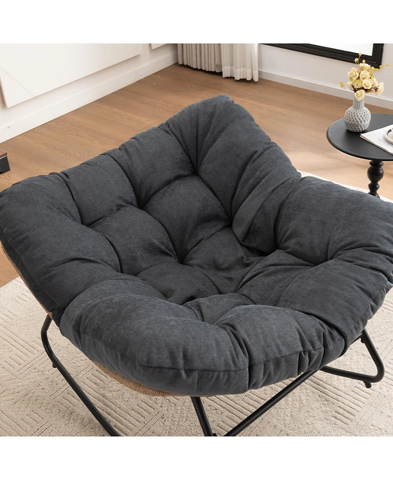 Streamdale Furniture Chenille Rocking Accent Chair