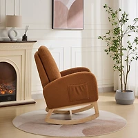 Streamdale Furniture Sherpa Glider Rocking Chair