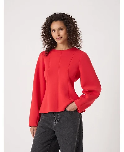 Hush Women's Seam Detail Smart Jersey Top