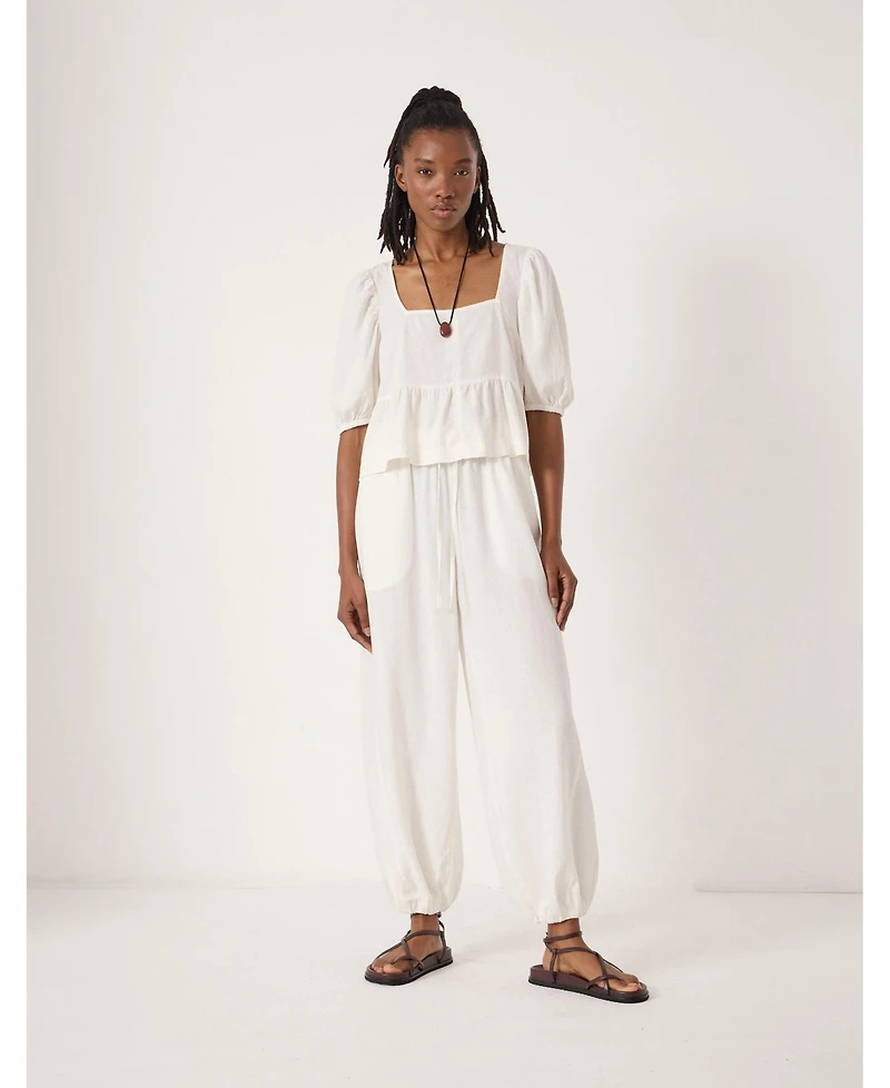 Hush Women's Tove Linen Balloon Beach Pants