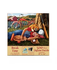 SunsOut Break Time 500 piece Jigsaw Puzzle