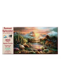 SunsOut Sunset Splendor 300 piece Jigsaw Puzzle for Adults