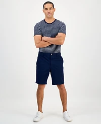 Club Room Men's Regular-Fit 9" 4-Way Stretch Shorts, Created for Macy's