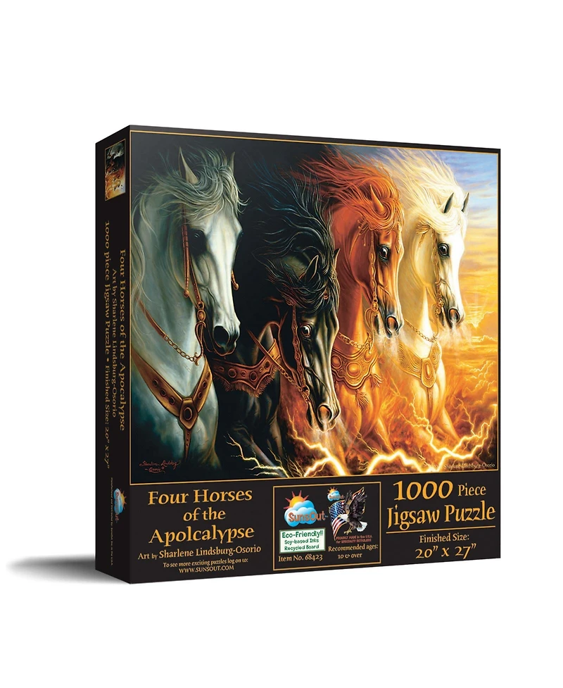 SunsOut Four Horses of the Apocalypse 1000 piece Jigsaw Puzzle for Adults
