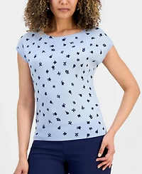 I.n.c. International Concepts Petite Cap-Sleeve Sweater, Macy's Exclusive